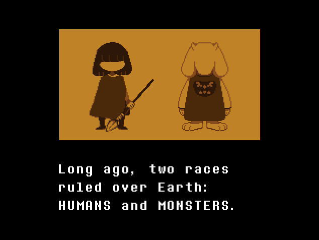 Undertale combat screen showing a monster encounter with FIGHT, ACT, ITEM, and MERCY options